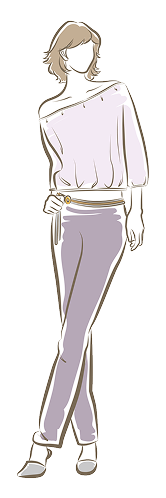 女性のイラスト