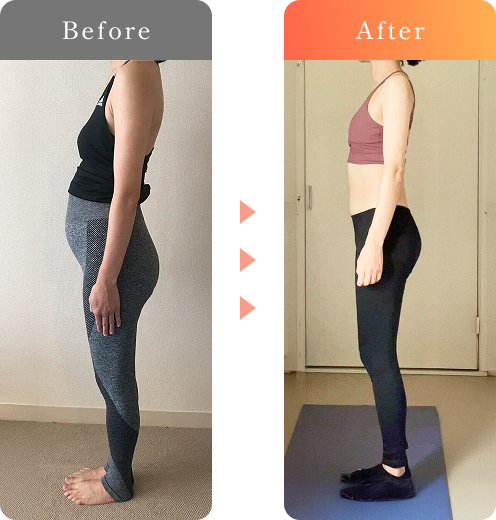 before after